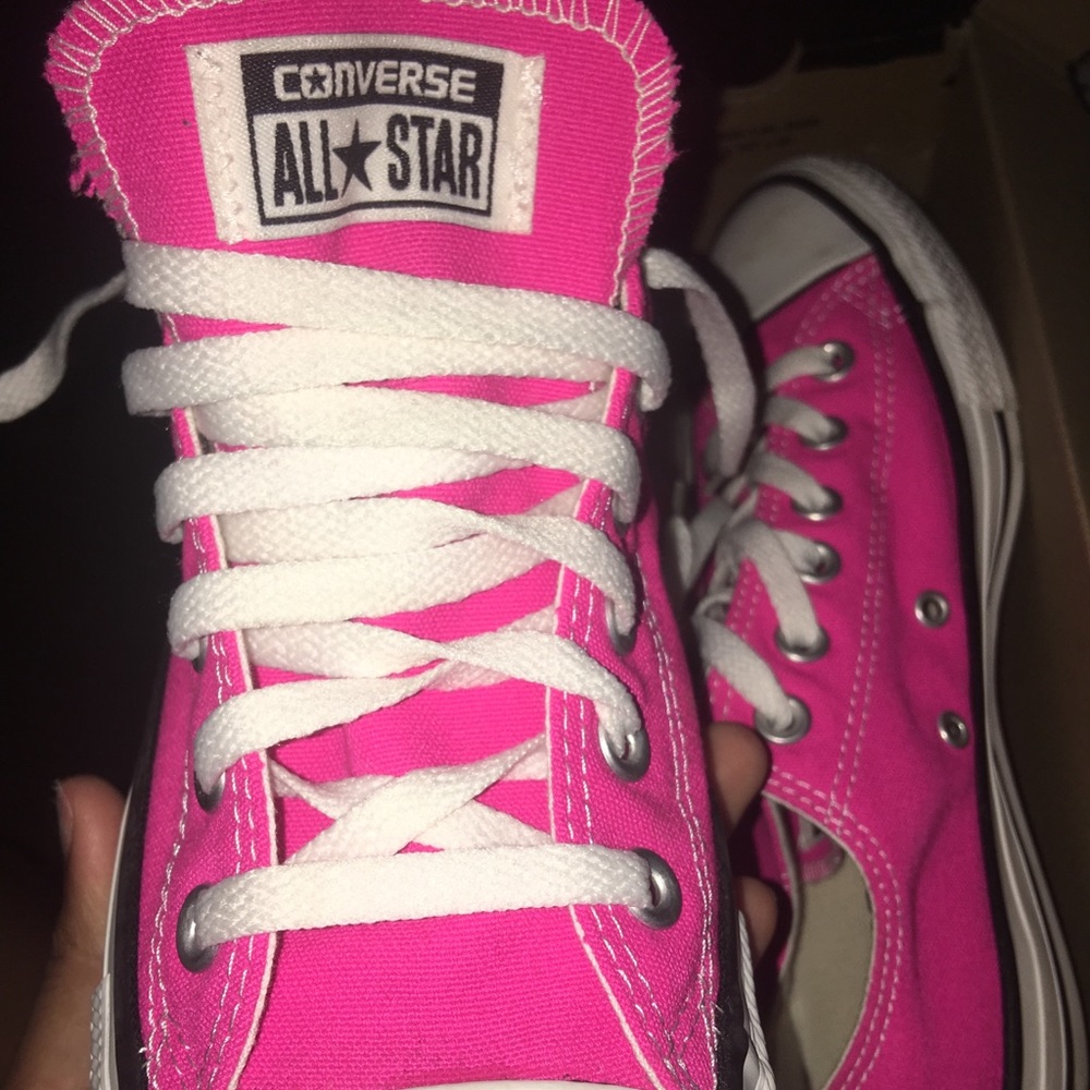 Hot Pink Converses